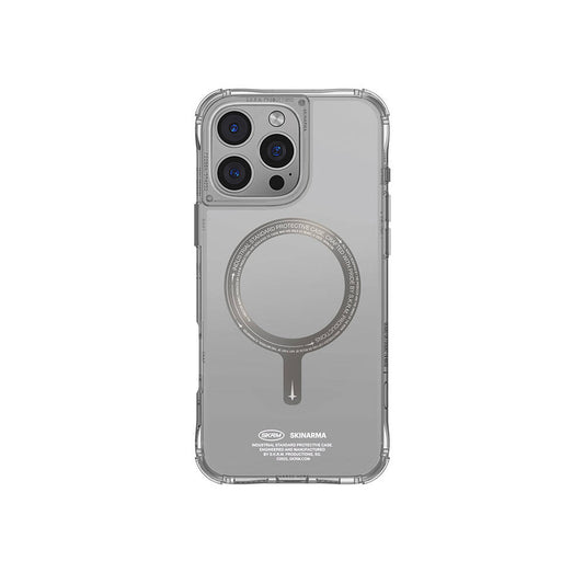 Apple iPhone 16 Pro Max Kılıf M-safe Şarj Özellikli Airbagli Şeffaf SkinArma Saido Prime Kapak