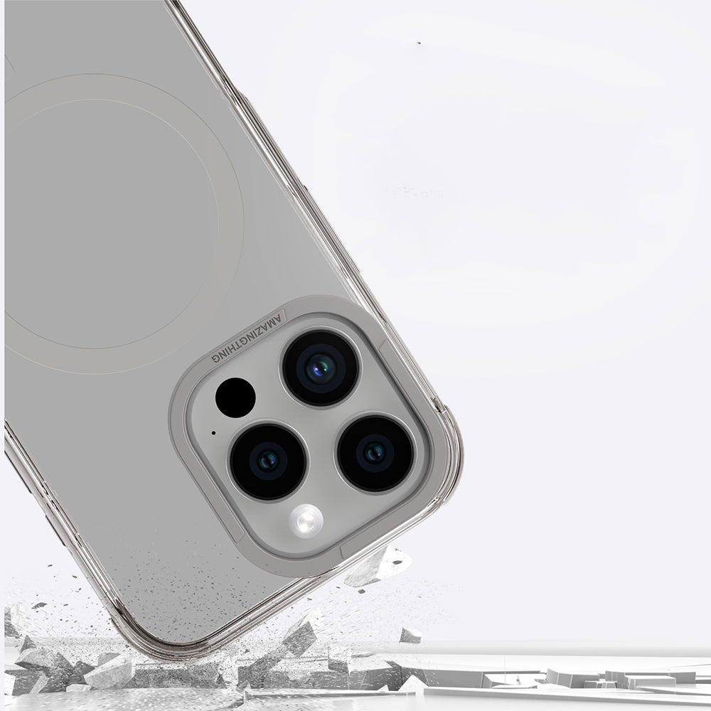 Apple iPhone 16 Pro Max Case M-safe Charging Feature Amazingthing Omni Series Cover Rose Gold