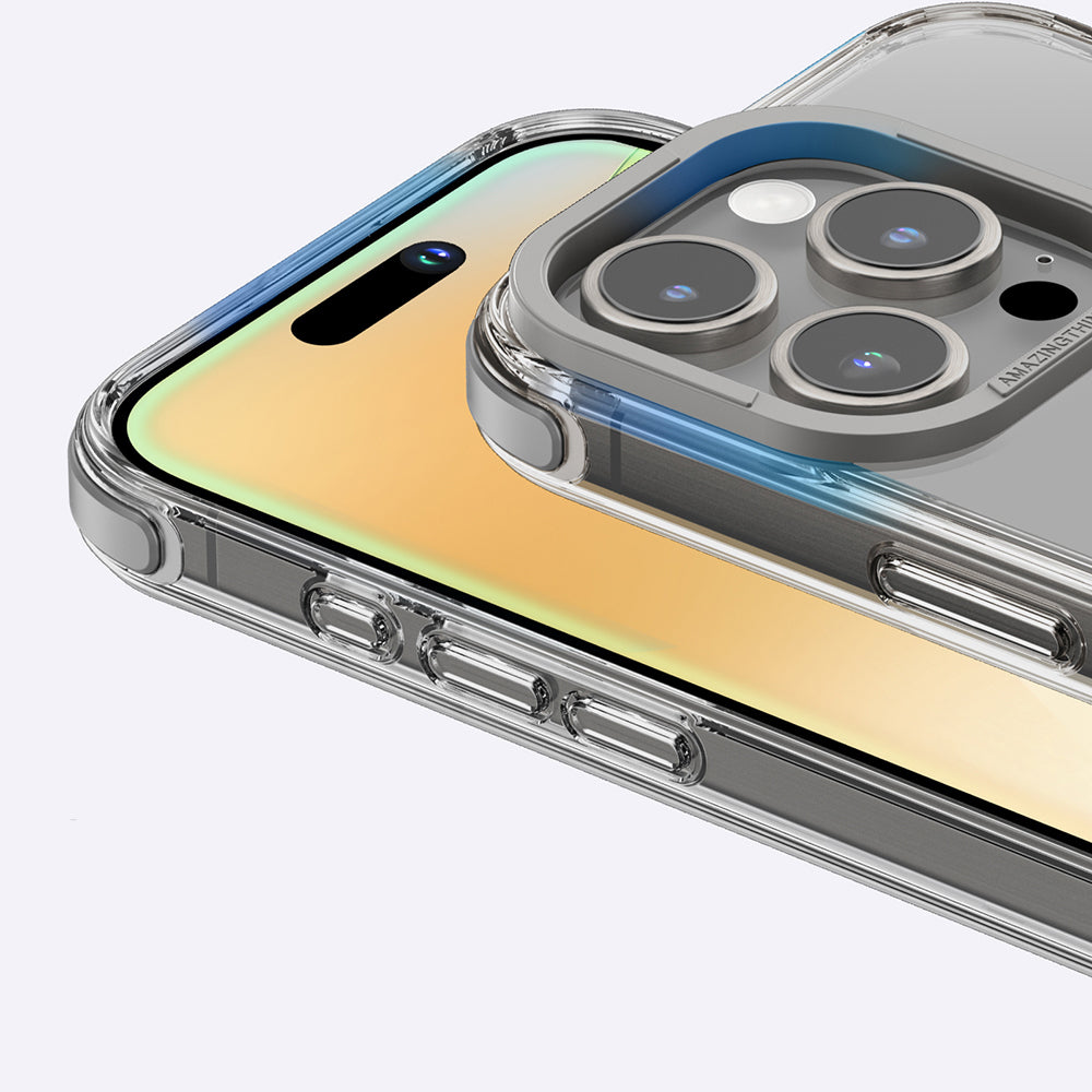 Apple iPhone 16 Pro Max Case M-safe Charging Feature Amazingthing Omni Series Cover Gray