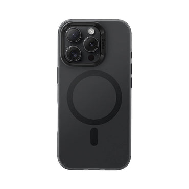 Apple iPhone 16 Pro Max Kılıf M-safe Şarj Özellikli Benks Lucid Armor Kapak Titanyum-Gri