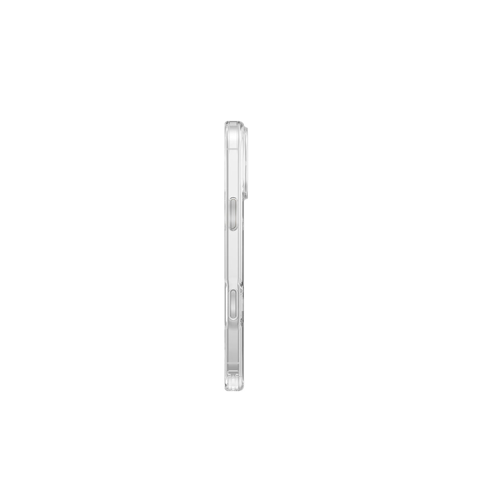 Apple iPhone 16 Pro Max Kılıf M-safe Şarj Özellikli Holografik Şeffaf Arka Yüzey Coehl Savon Kapak Şeffaf