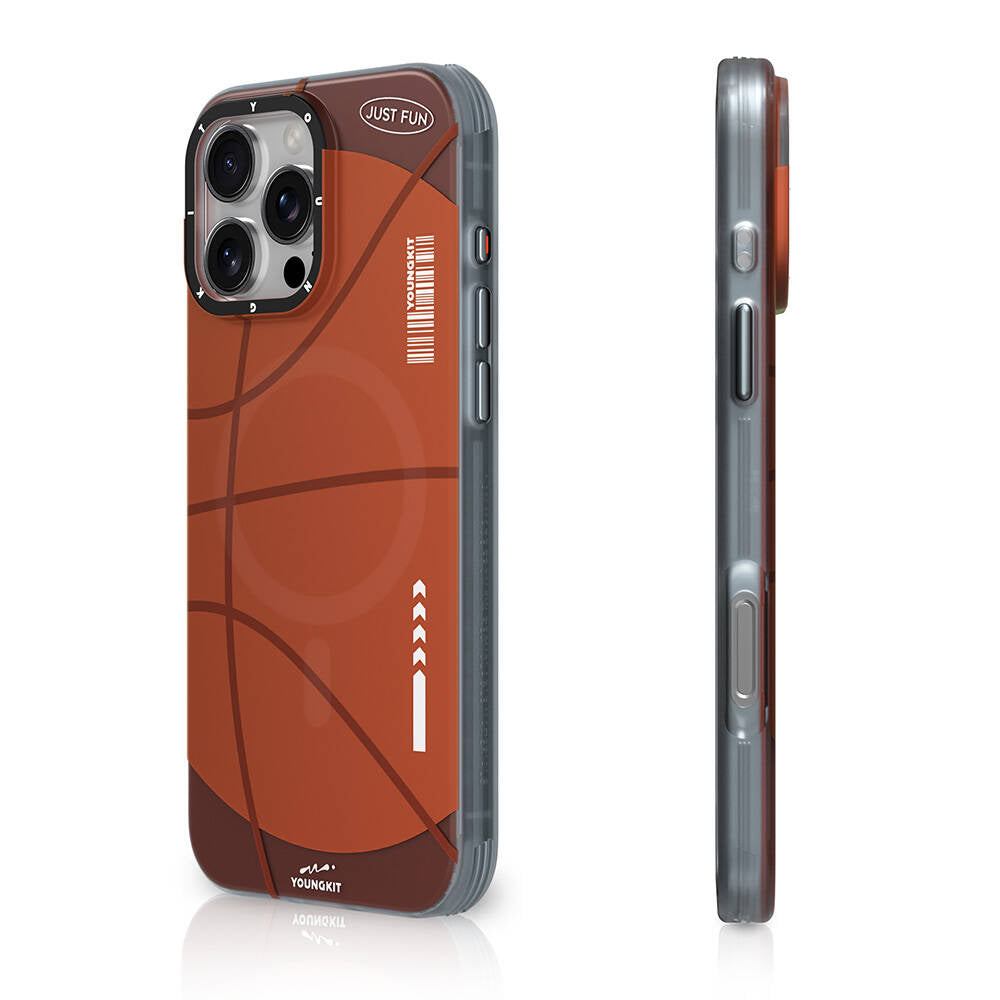 Apple iPhone 16 Pro Max Kılıf M-safe Şarj Özellikli Spor Tasarımlı Youngkit Dynamic Serisi Kapak
