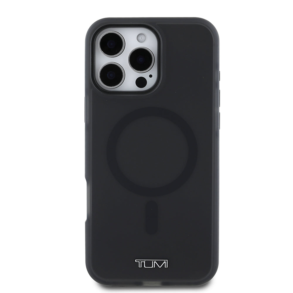 Apple iPhone 16 Pro Max Case TUMI Original Licensed M-safe Charging Feature Airbag Frosted Transparent Cover Khaki