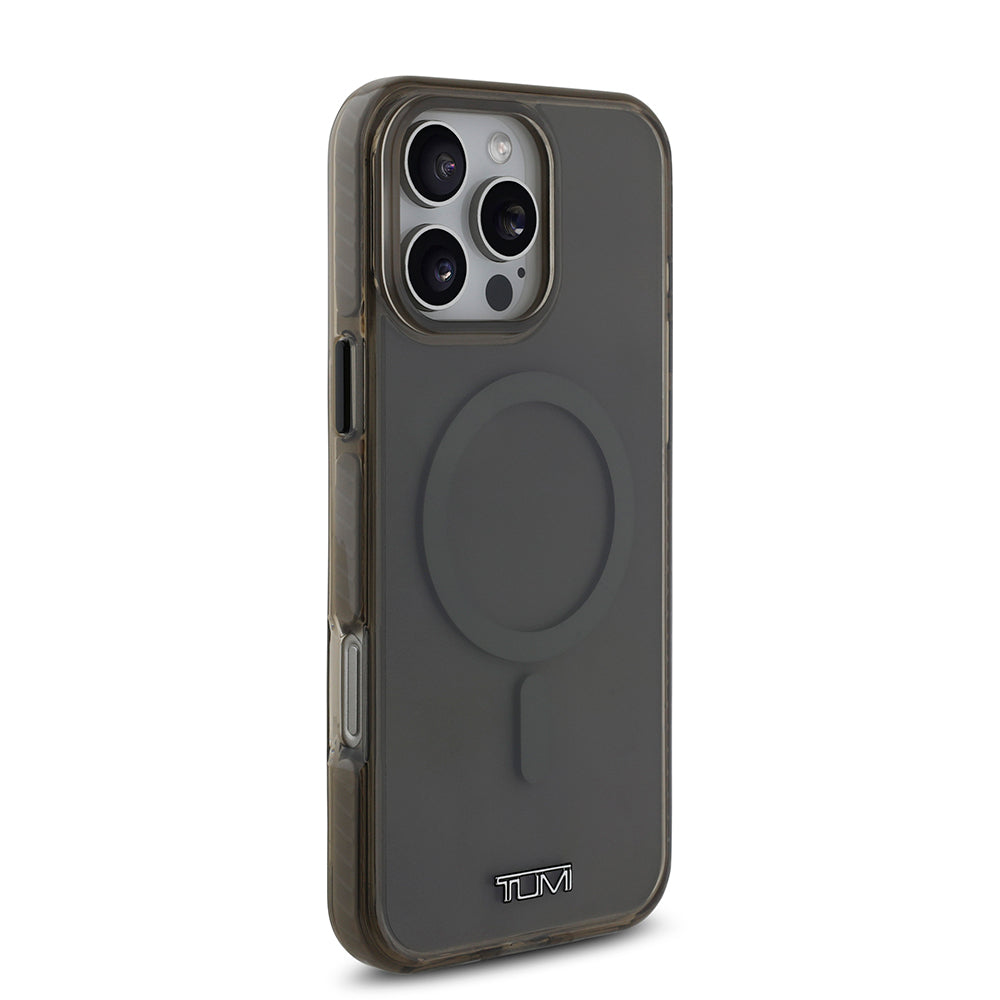 Apple iPhone 16 Pro Max Kılıf TUMI Orjinal Lisanslı M-safe Şarj Özellikli Airbagli Transparan Kapak Haki
