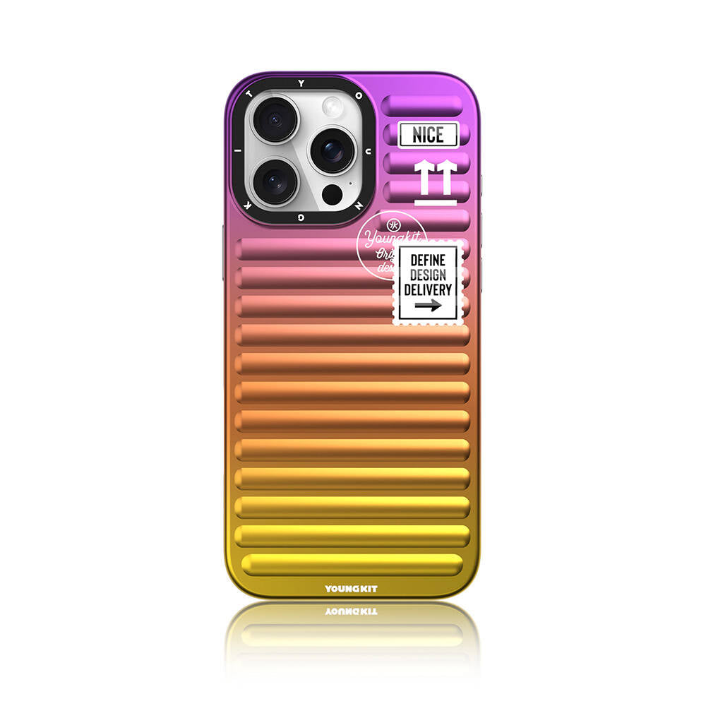 Apple iPhone 16 Pro Max Kılıf YoungKit The Secret Color Serisi Kapak Mavi