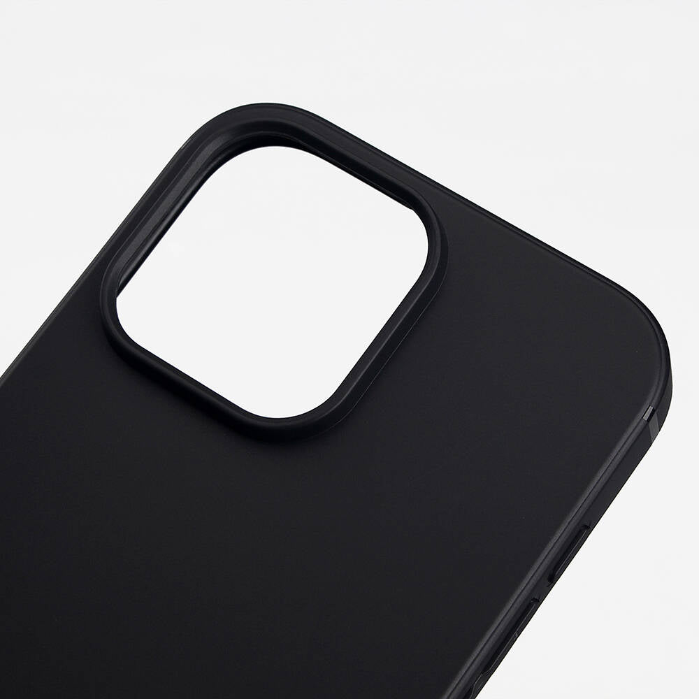 Apple iPhone 16 Pro Max Case Zore Imax Silicone Black
