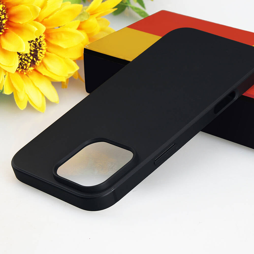 Apple iPhone 16 Pro Max Case Zore Imax Silicone Black