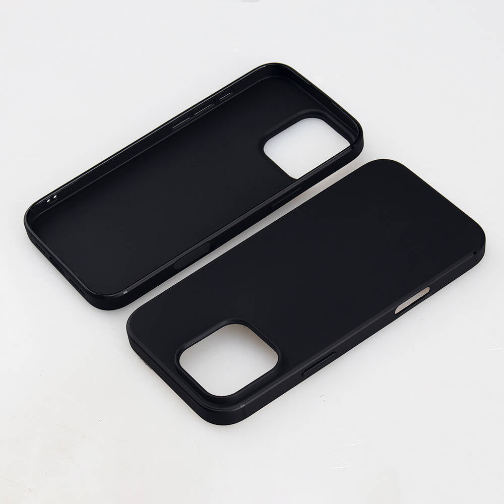 Apple iPhone 16 Pro Max Case Zore Imax Silicone Black