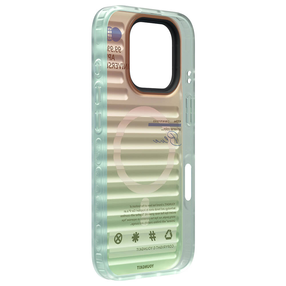 Apple iPhone 16 Pro Max M-safe Charging Feature Youngkit Chameleon Series Cover Red