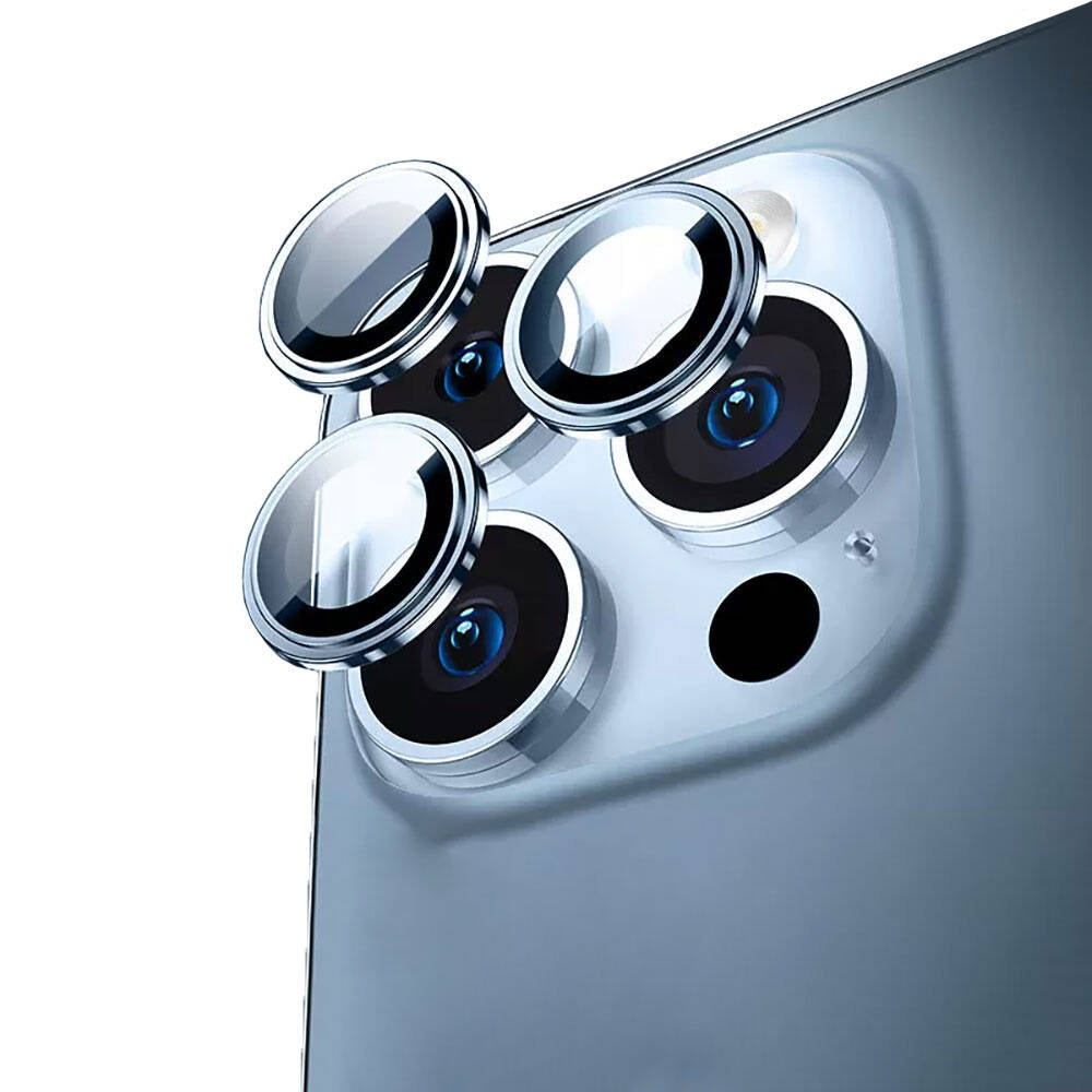 Apple iPhone 16 Pro Max Wiwu Lens Guard Metal Camera Lens Protector Colorful
