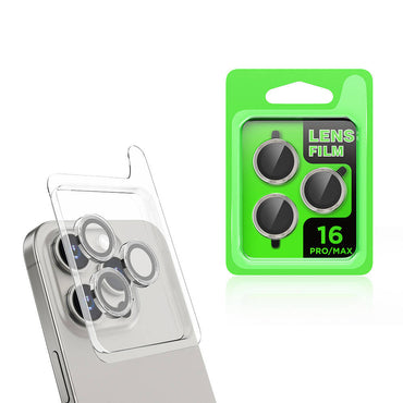 Apple iPhone 16 Pro Max Zore CL-07 Camera Lens Protector Titanium-Gray