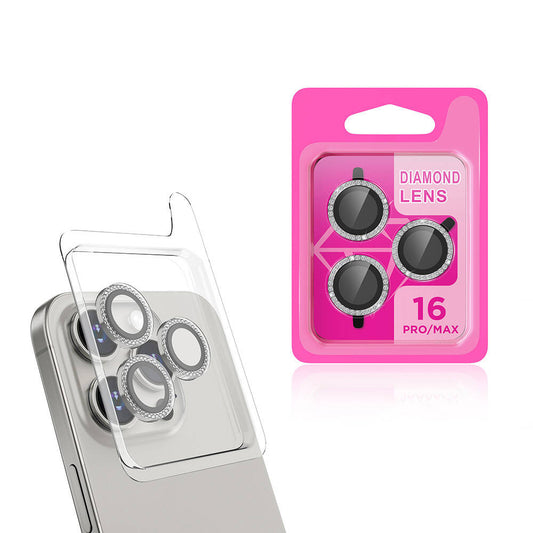 Apple iPhone 16 Pro Zore CL-06 Camera Lens Protector Titanium-Gray