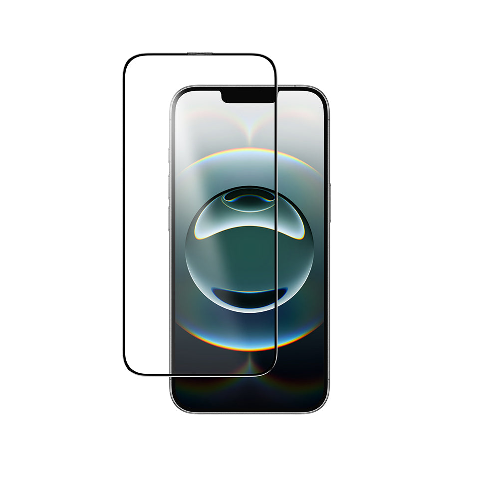 Apple iPhone 16E Amazingthing Titan Mat Parmak İzi Bırakmayan Temperli Cam Ekran Koruyucu Siyah