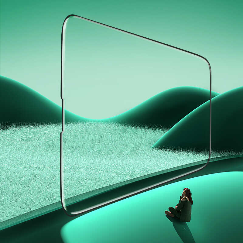 Apple iPhone 16E Benks V Pro Green Light Ekran Koruyucu Renksiz