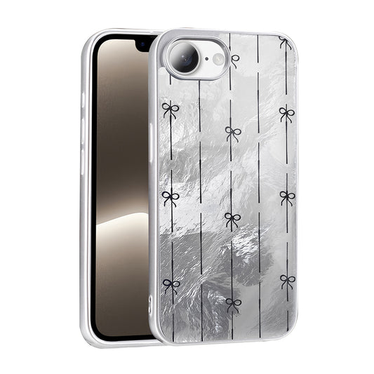 Apple iPhone 16E Case Patterned Zore Mep Cover Small Bow