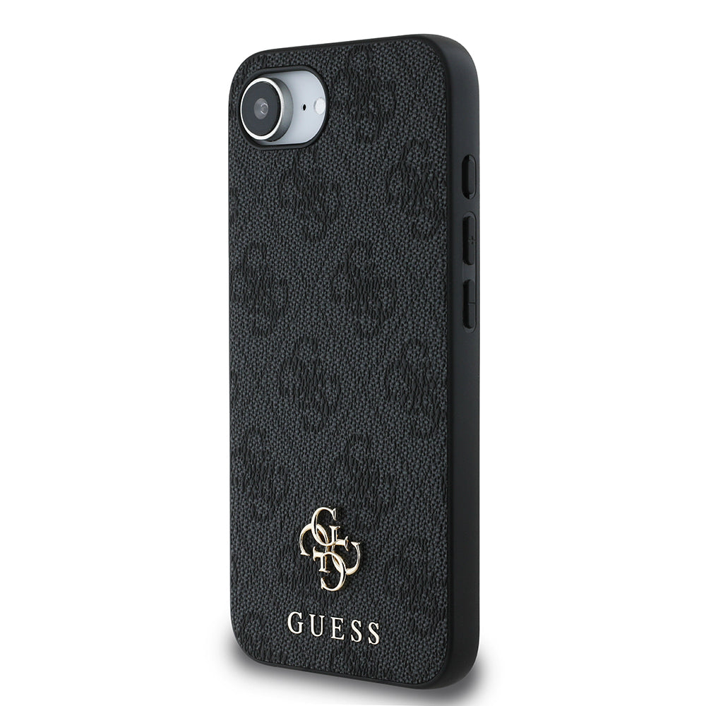 Apple iPhone 16E Kılıf Guess Orjinal Lisanslı M-safe Şarj Özellikli Small 4G Classic Kapak Pembe