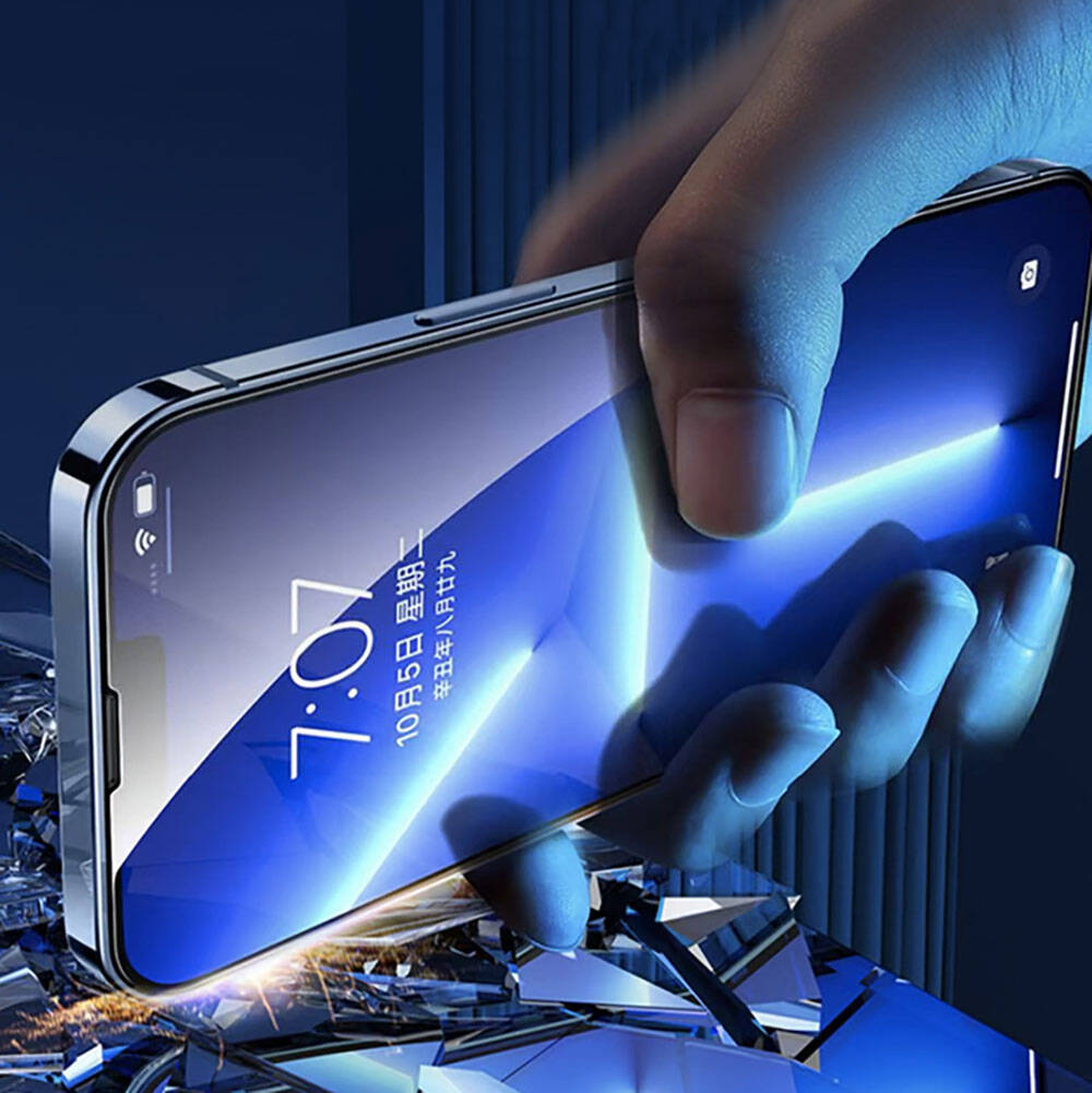 Apple iPhone 16E Recci RSP-A10 HD Tempered Glass Screen Protector + Easy Application Tool Black
