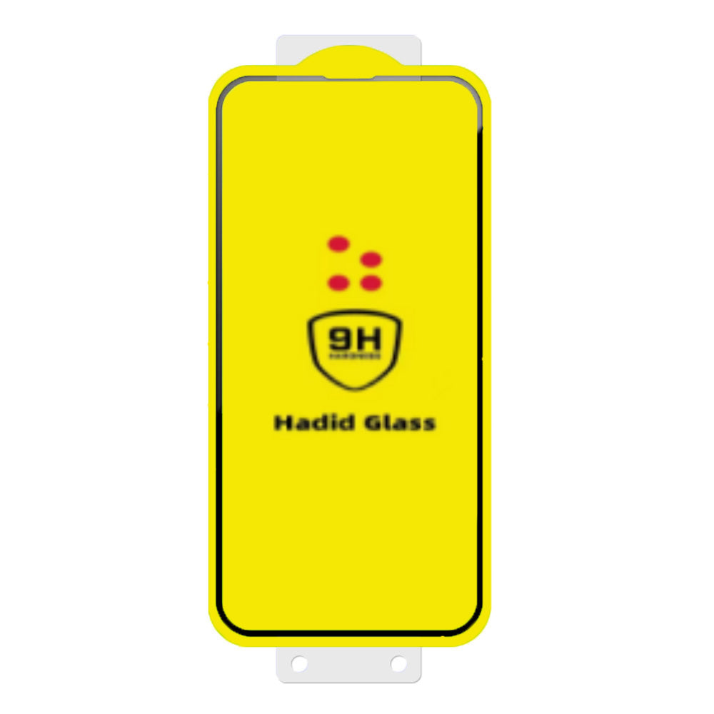 Apple iPhone 16E Zore Alignment Tool Hadid Glass Screen Protector Black