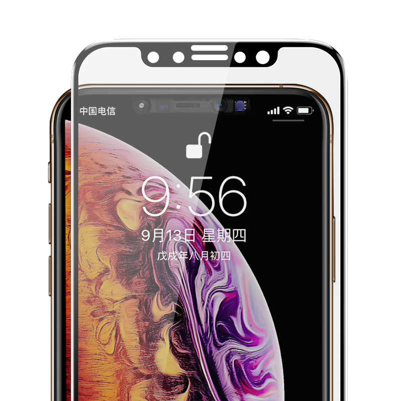Apple iPhone 16E Zore Kor Privacy Glass Screen Protector Black