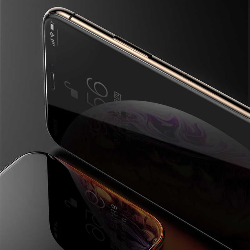 Apple iPhone 16E Zore Kor Privacy Glass Screen Protector Black