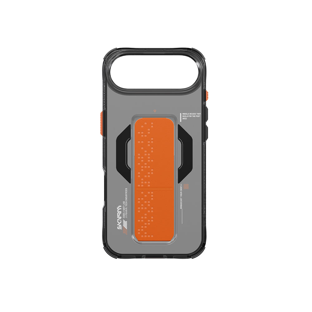 Apple iPhone 17 Air Case M-Safe Charging Feature Airbag Design Stand Skinarma Haxa Cover Smoke