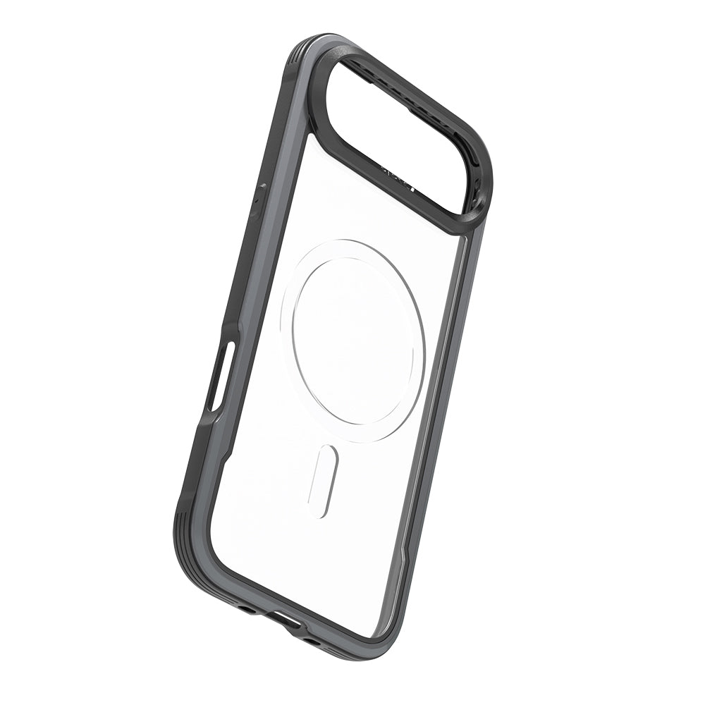 Apple iPhone 17 Air Case with M-Safe Charging Feature, Airbag, Raptic Shield Series Transparent Back Cover, Colorful