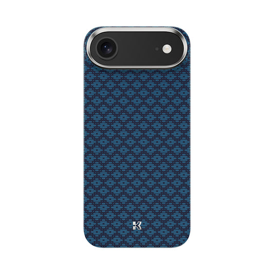 Apple iPhone 17 Air Case M-Safe Charging Feature Benks ArmorAir ArmorGrid Series Kevlar Cover Blue