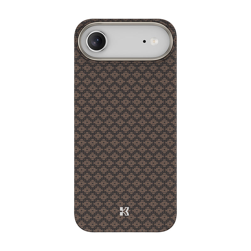 Apple iPhone 17 Air Case M-Safe Charging Feature Benks ArmorAir ArmorGrid Series Kevlar Cover Gold
