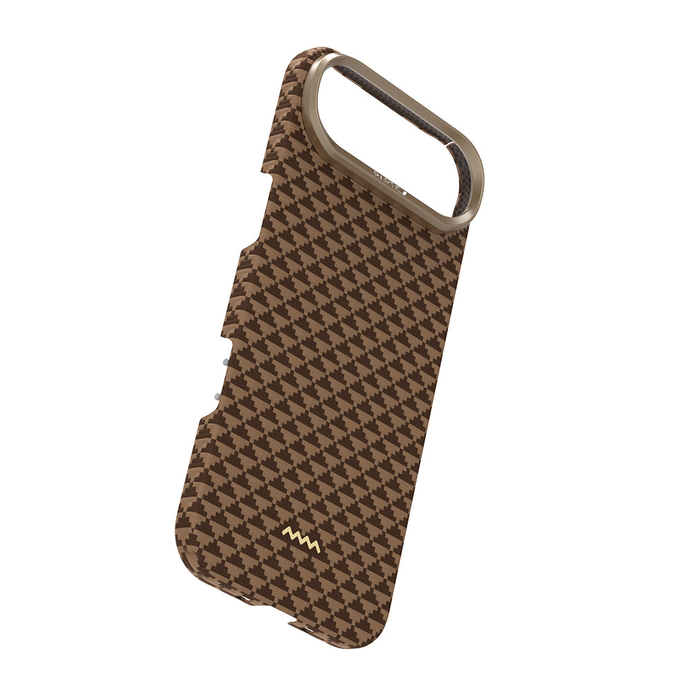 Apple iPhone 17 Air Kılıf M-safe Şarj Özellikli Raptic Aramid Skin Origin Serisi Kapak Kırmızı