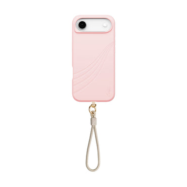 Apple iPhone 17 Air Case M-safe Charging Feature Soft Back Surface Strap Rope Coehl Serina Cover Pink