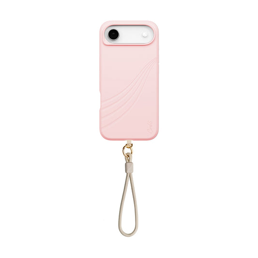 Apple iPhone 17 Air Case M-safe Charging Feature Soft Back Surface Strap Rope Coehl Serina Cover Pink