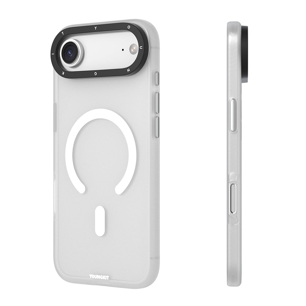 Apple iPhone 17 Air Case M-safe Charging Feature Youngkit Hidden Sand Series Cover Black
