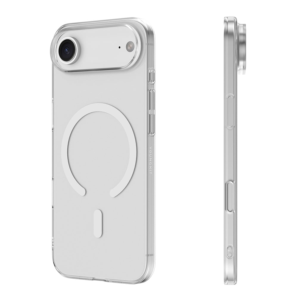 Apple iPhone 17 Air Case M-safe Charging Feature Youngkit High Definition Series Cover Transparent
