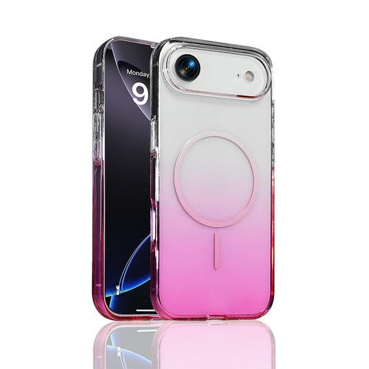 Apple iPhone 17 Air Kılıf M-Safe Şarj Özellikli Zore Septik Silikon Kapak Mor