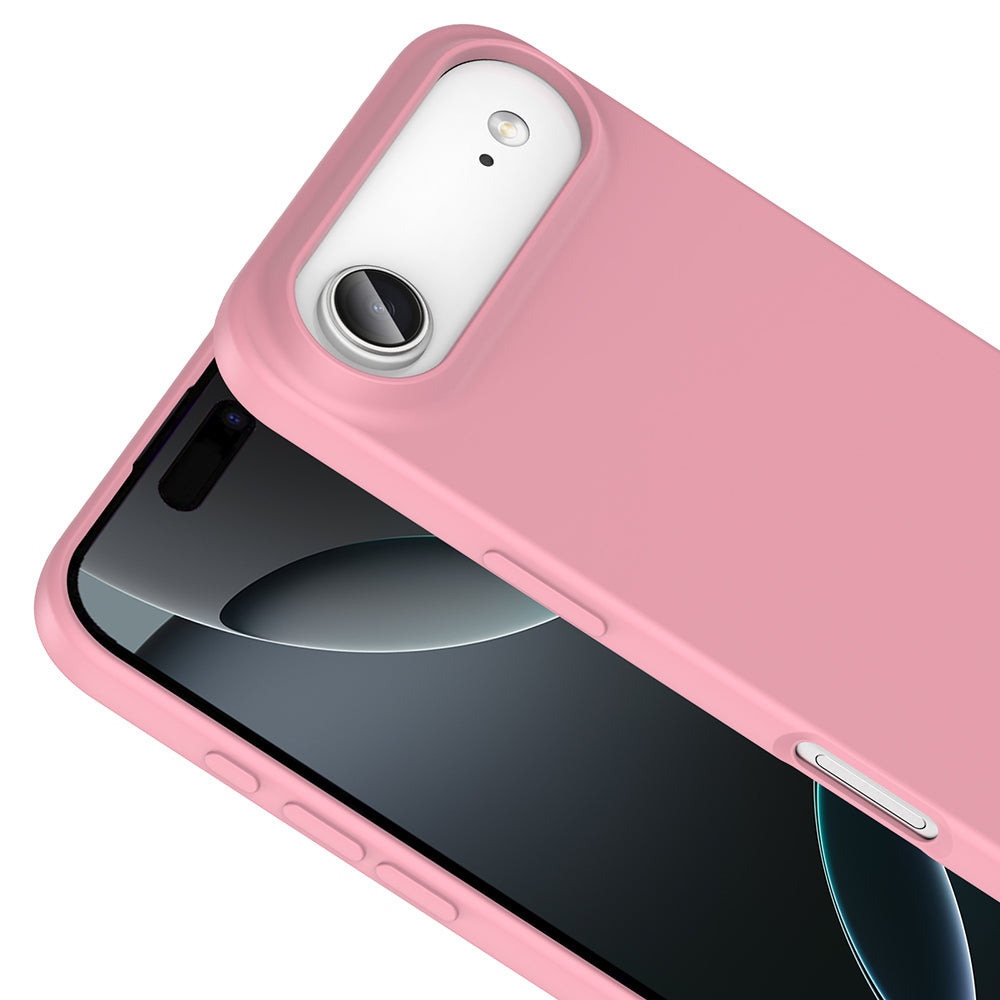 Apple iPhone 17 Air Kılıf Zore Mara Lansman Kapak Açık Pembe