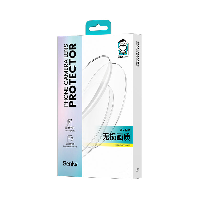 Apple iPhone 17 Benks Air Shield Anti Reflective Mat Kamera Full Lens Koruyucu Şeffaf