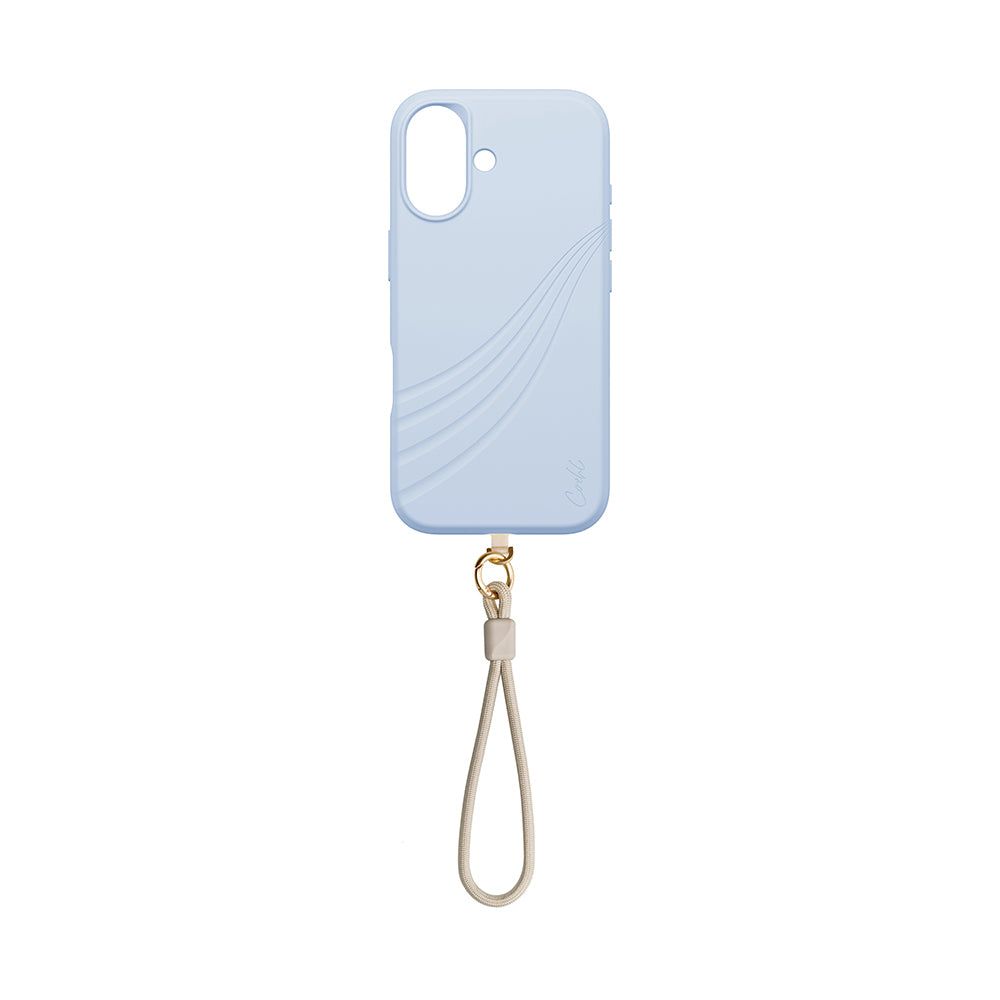 Apple iPhone 17 Case M-safe Charging Feature Soft Back Surface Strap Rope Coehl Serina Cover Pink