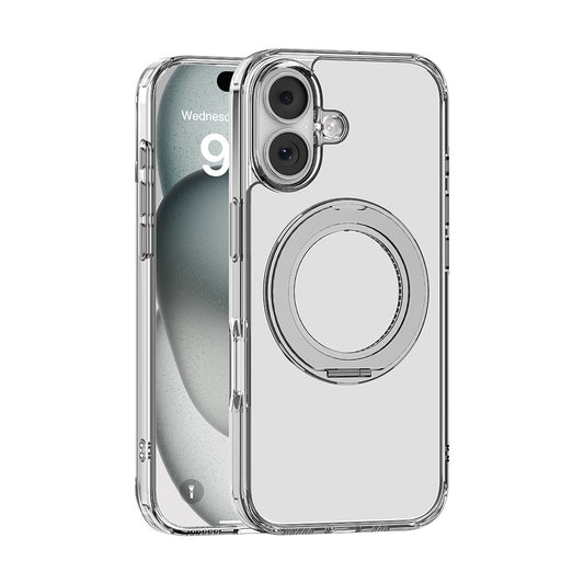 Apple iPhone 17 Kılıf M-safe Şarj Özellikli Standlı Airbag Tasarımlı Mutural Fresh Serisi Kapak