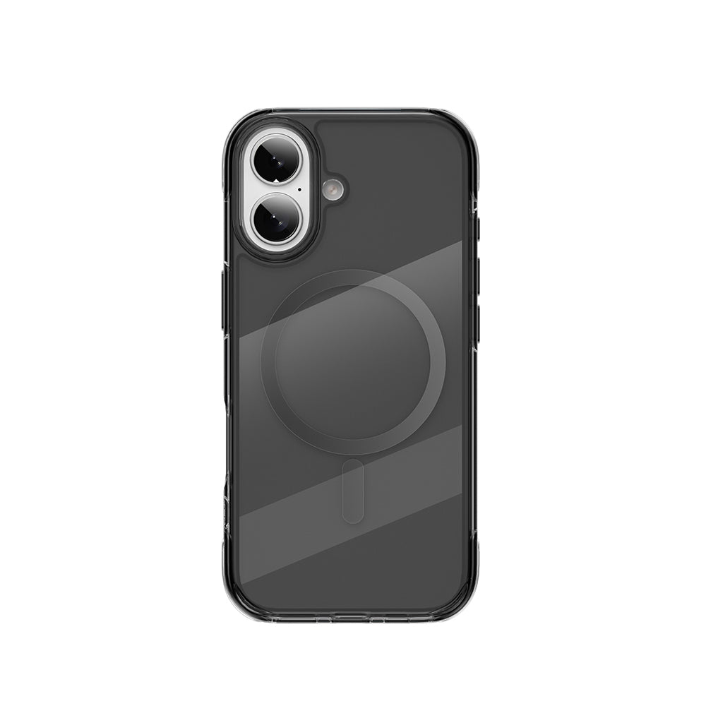 Apple iPhone 17 Case M-safe Charging Feature Wiwu MCC-702 Titanium Pro Series Hard PC Cover Transparent