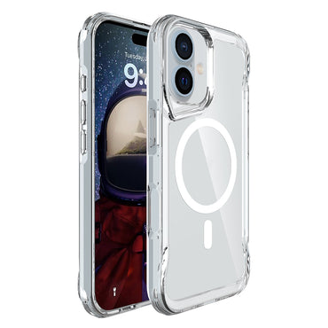 Apple iPhone 17 Case Zore M-safe Charging Feature T-Max M-safe Cover Transparent