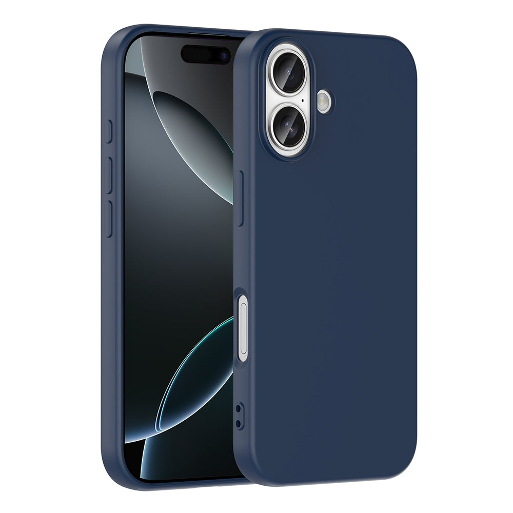 Apple iPhone 17 Kılıf Zore Mara Lansman Kapak Lacivert