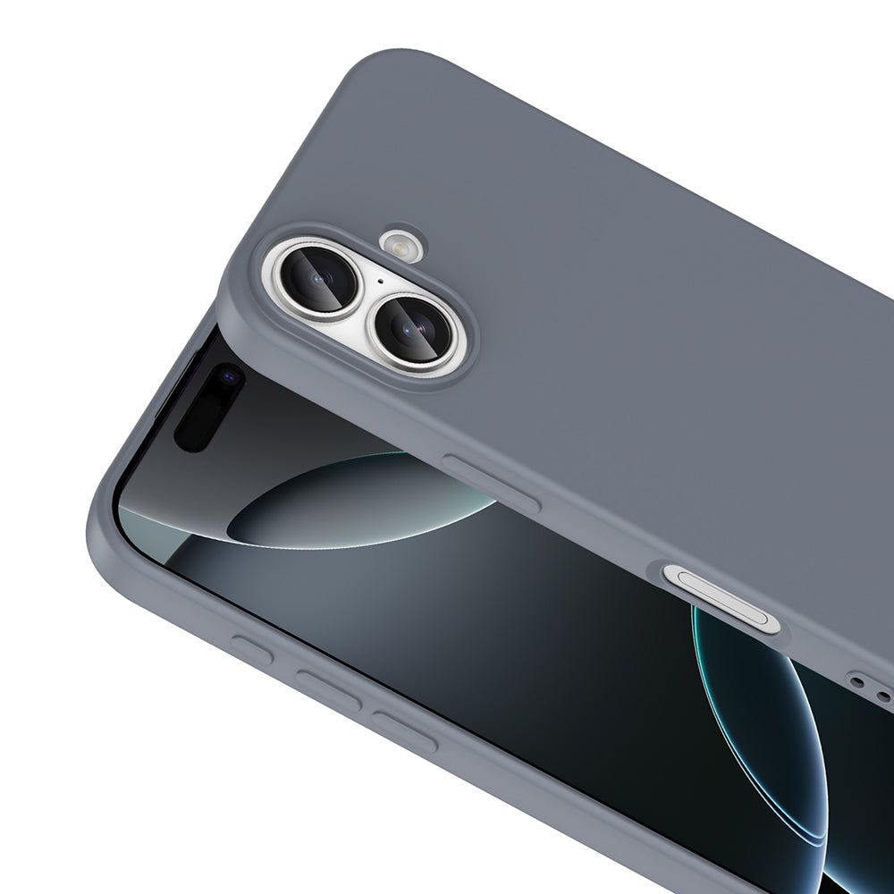 Apple iPhone 17 Case Zore Mara Launch Cover Gray
