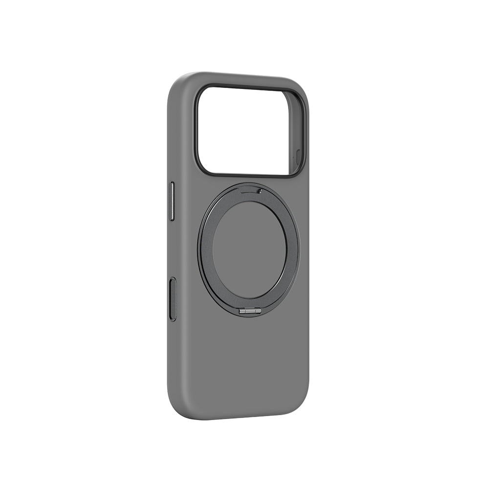 Apple iPhone 17 Pro Amazingthing Cloudie MagSpin 360 Degree Stand M-Safe Case Black