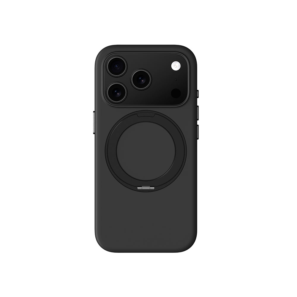 Apple iPhone 17 Pro Amazingthing Cloudie MagSpin 360 Derece Standlı M-Safe Kılıf Gri