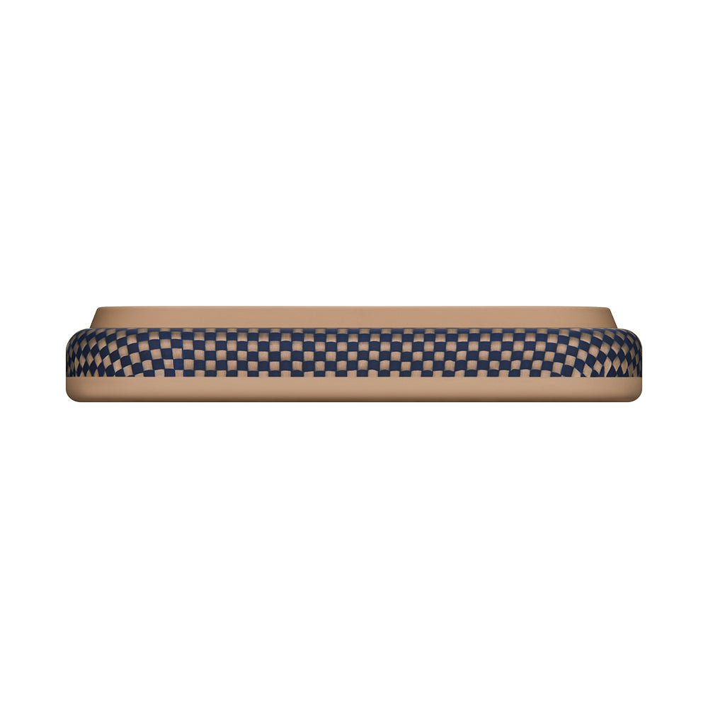 Apple iPhone 17 Pro Case M-safe Charging Feature Aramid Fiber Pitaka Military-Grade Sunset-Moonrise Series Cover Brown