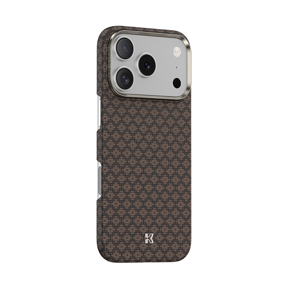 Apple iPhone 17 Pro Case M-Safe Charging Feature Benks ArmorAir ArmorGrid Series Kevlar Cover Gold