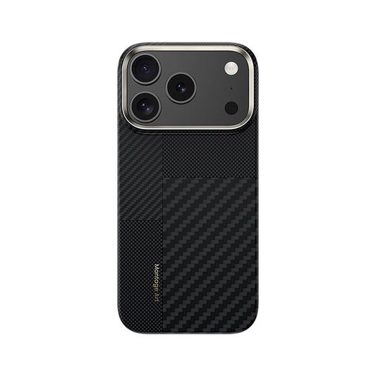 Apple iPhone 17 Pro Case M-safe Charging Carbon Fiber Benks Montage ArmorAir Kevlar Cover Black