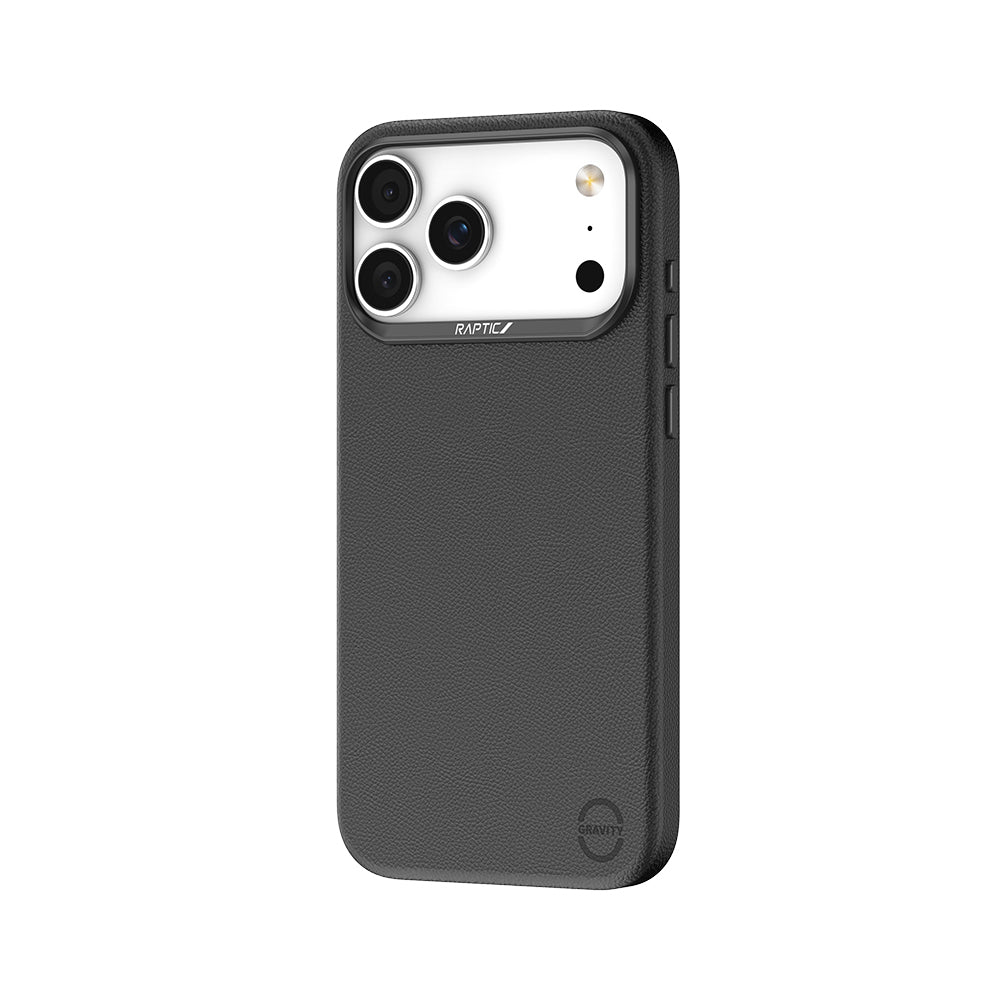 Apple iPhone 17 Pro Case M-Safe Charging Polymeric Leather Raptic Urban Nano Cover Orange