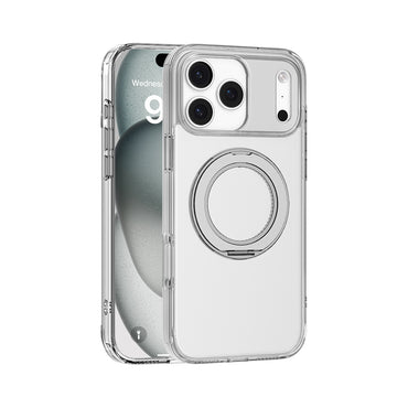 Apple iPhone 17 Pro Kılıf M-safe Şarj Özellikli Standlı Airbag Tasarımlı Mutural Fresh Serisi Kapak