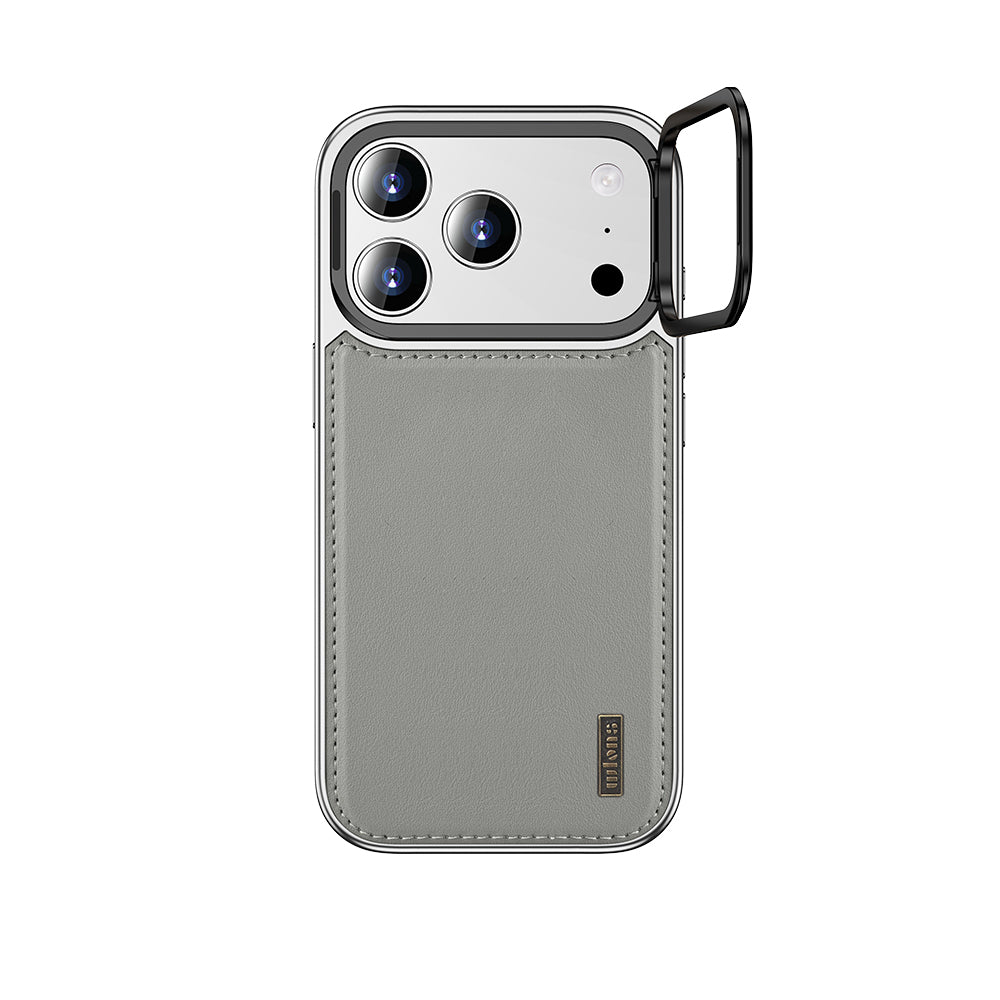 Apple iPhone 17 Pro Case M-safe Charging Stand Leto Cover Gray